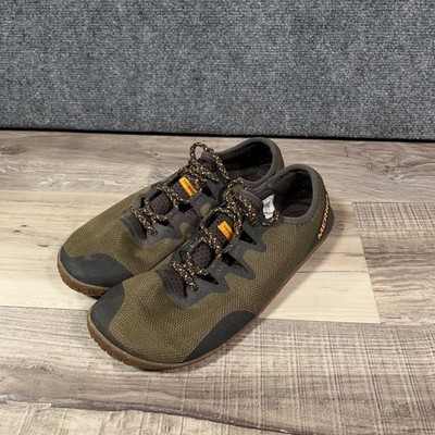Merrell Vapor Glove 5 Running Shoes Mens 9.5 Barefoot Training Olive J135369