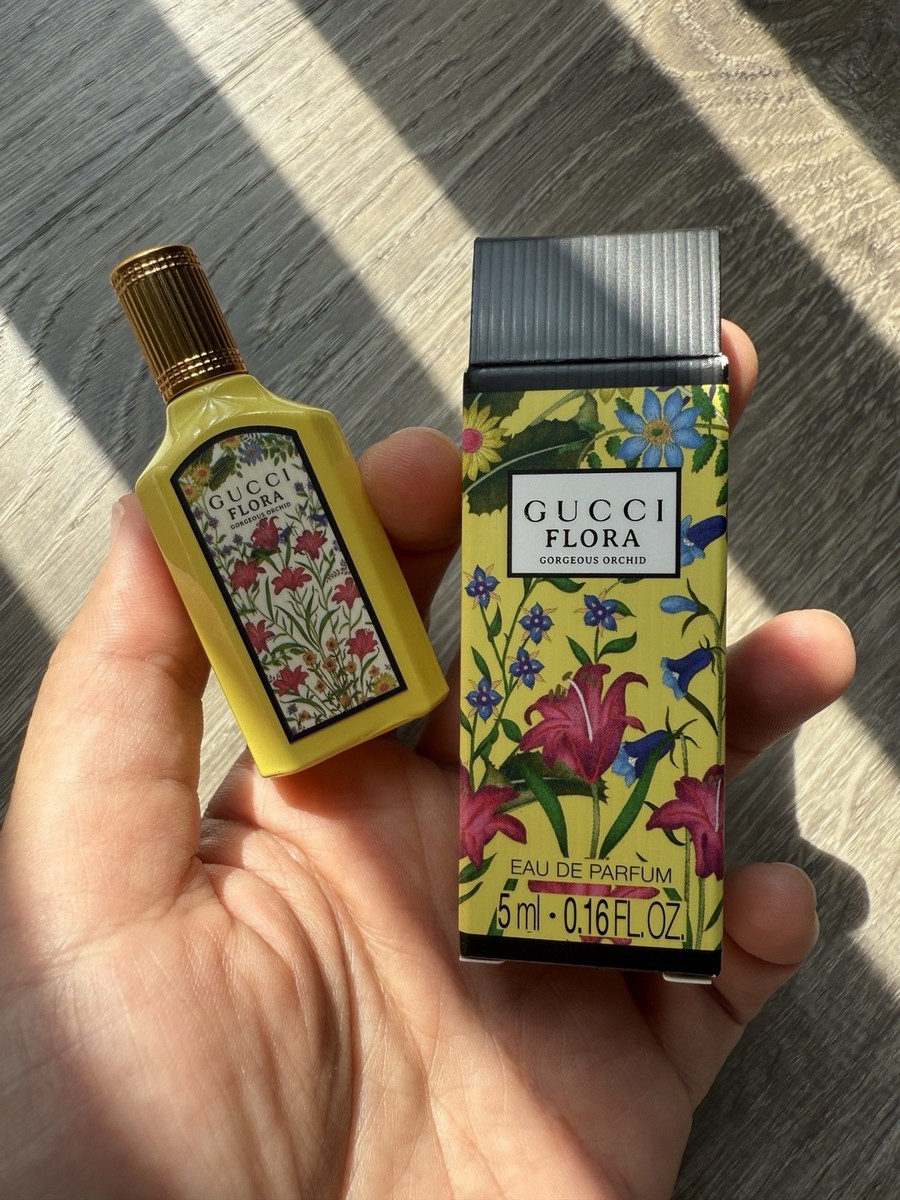 Gucci Flora Gorgeous Orchid Eau de Parfum – Mini Size 5ML / New | eBay