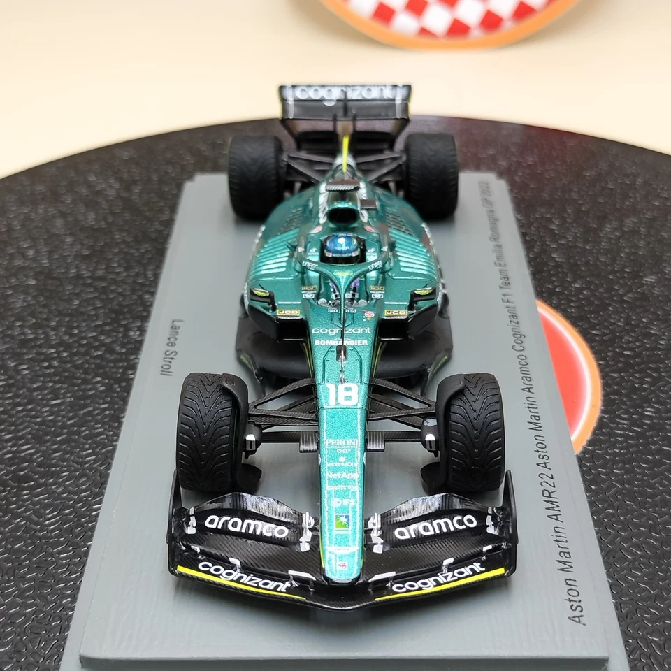 SPARK 1/43 Aston Martin AMR22 Lance Stroll Emilia Romagna GP 2022 S8532 - Image 3 of 4