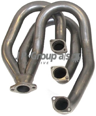 JP GROUP Sportschalldämpfer DANSK 1623101970 Competition header Edelstahl