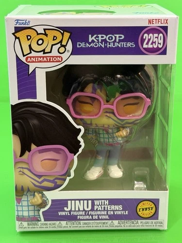 Funko Pop! Animation K-Pop Demon Hunters #2259 Jinu Limited Edition Chase New!!!