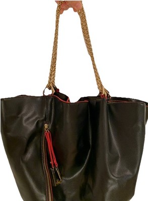 LIU Jo Hobo Tasche Shopper mit Clutch Tasche Kunstleder