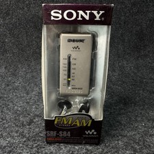 Sony Walkman SRF-S84 FM/AM Stereo Radio Mega Bass Portable Receiver