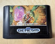 Dungeons & Dragons Warriors Eternal Sun Sega Genesis Cartridge