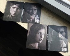 "The Last Of Us Part 1 + 2" Doppelpack Custom Steelbook Leer Ohne Spiel Set