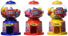 Dubble Bubble Mini Gumball Machines Pack Of 12 Perfect For Parties And Events