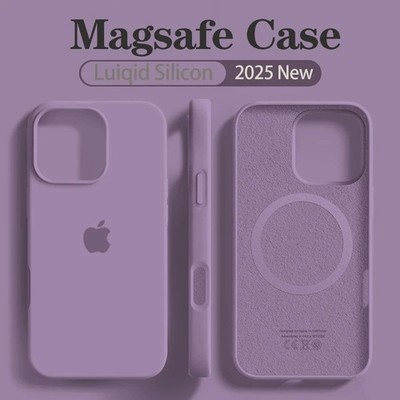 iPhone 13/14/15/16 Pro & Pro Max Hülle   MagSafe kompatibel   Silikon Stoßfest*