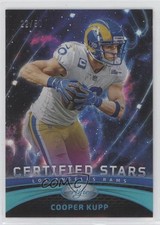 2023 Certified Certified Stars Mirror Teal 22/50 Cooper Kupp #CS-18 0rd2
