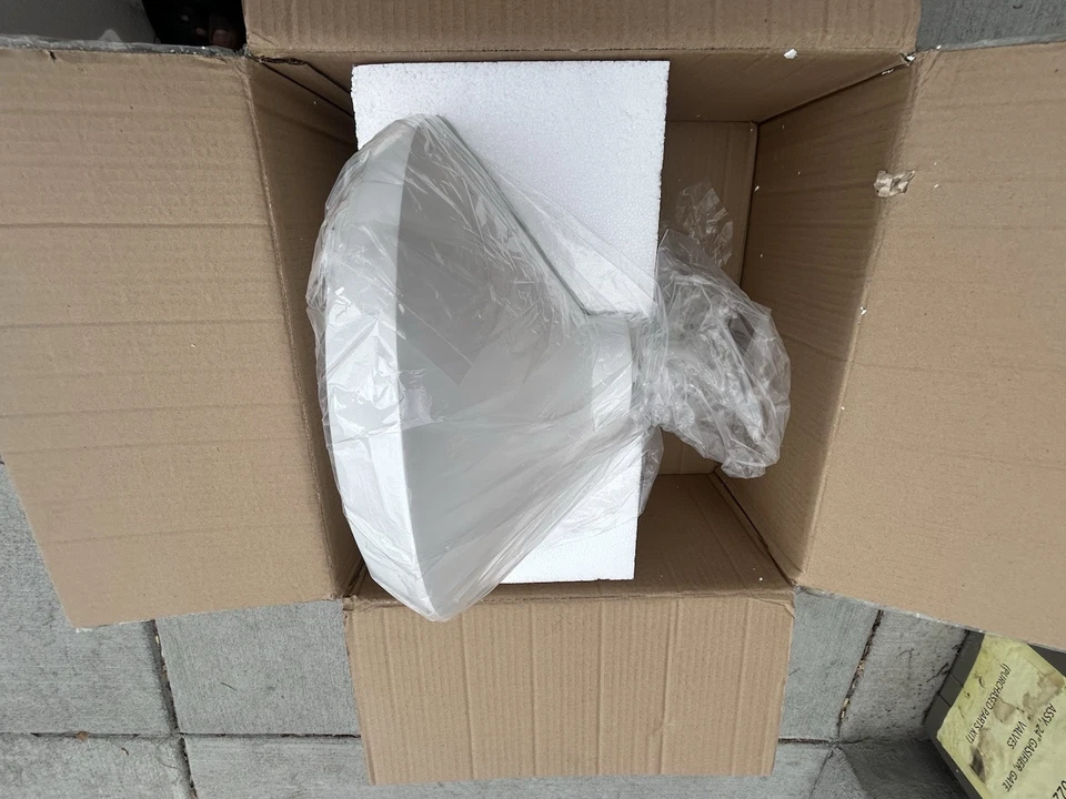 "Colgante Sonneman Koma Meiji 2752.03-E acabado blanco satinado 15"" de ancho" Foto 2 de 4