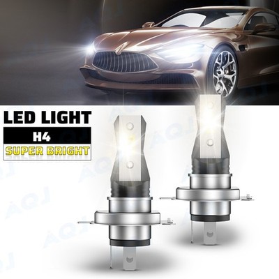 White LED FOR Mitsubishi Eclipse 2000-2005 Headlight H4 6000K Bulbs Hi/Low Beam