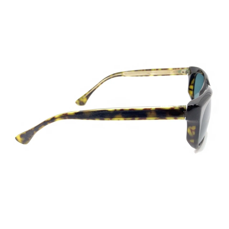 Очки солнцезащитные Polo Ralph Lauren темно-коричневые черепаховые прямоугольные серые линзы мужские женские - Изображение 4 из 4