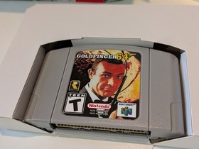 Goldfinger 64 Nintendo 64 Video Game w/ Box N64 *REQUIRES N64 EXPANSION PAK*
