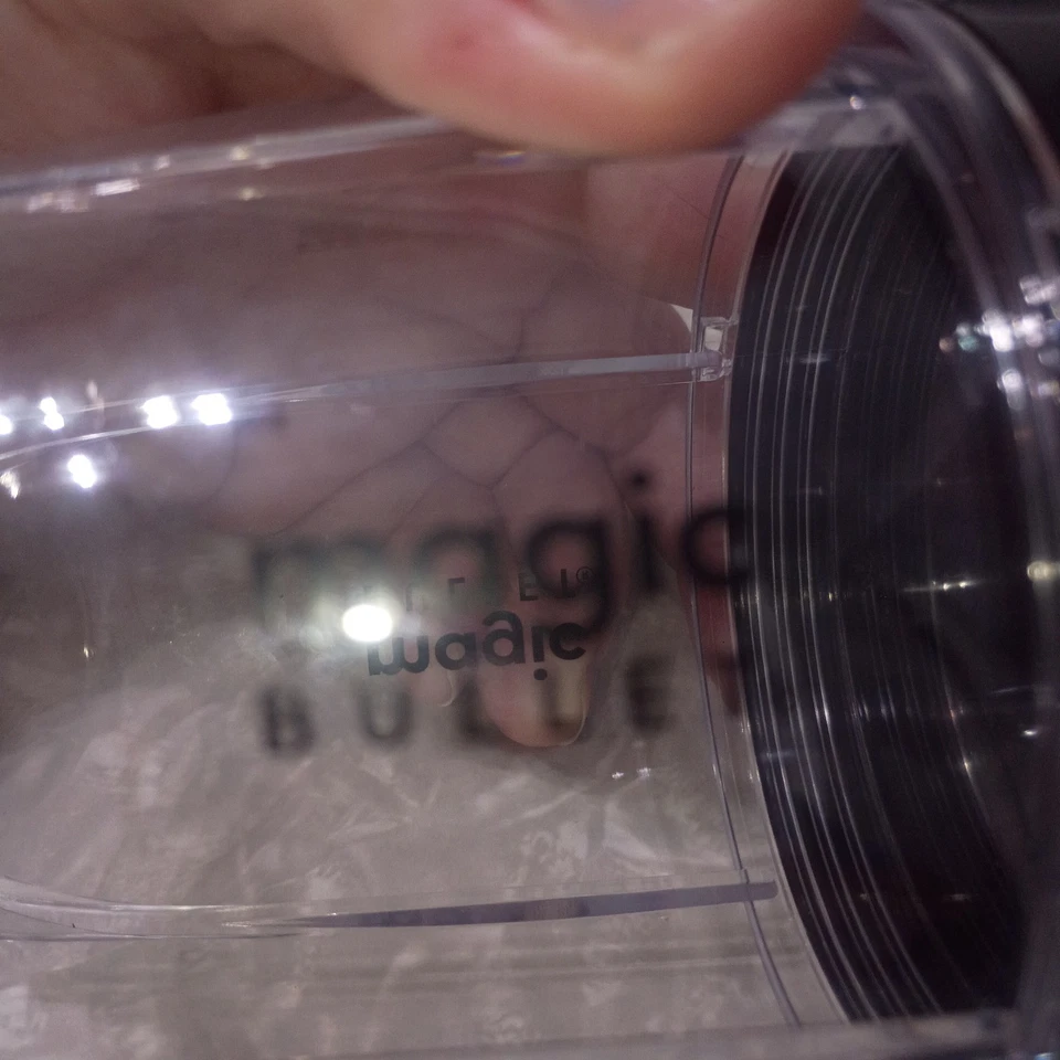 Batidora Magic Bullet OEM taza corta y tapa de repuesto Foto 3 de 3
