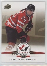 2014 Upper Deck Team Canada Juniors Gold Sepia Natalie Spooner #83 0o5t