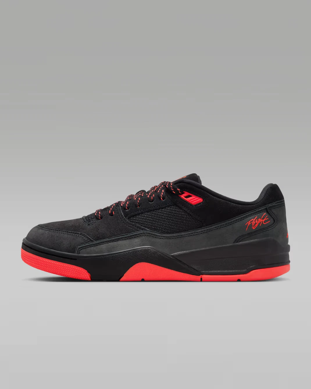 Jordan Flight Court Men's Shoes in Black/Infrared 23