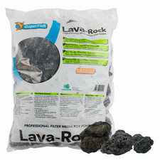 SUPERFISH LAVA ROCK FILTER MEDIA 10L GARDEN POND NATURAL AQUARIUM SUBSTRATE