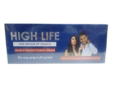 2 Stück HIGH LIFE STRONG Haarcreme für lockiges krauses Haar Same Glatt 325 g