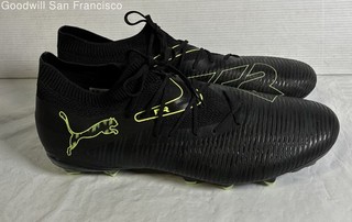 Puma Future 8 Match 108593 02 Black Lace Up Low Top Soccer Mens Cleats Size 14