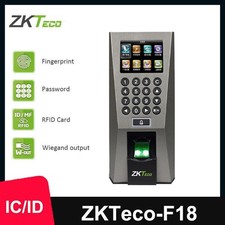 ZKTeco F18 Biometric Fingerprint Time Attendance  Door Access Control System