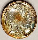 1913 Type 2 Semi Key Date  Buffalo Nickel Lovely Natural Toned Gem BU No Reserve