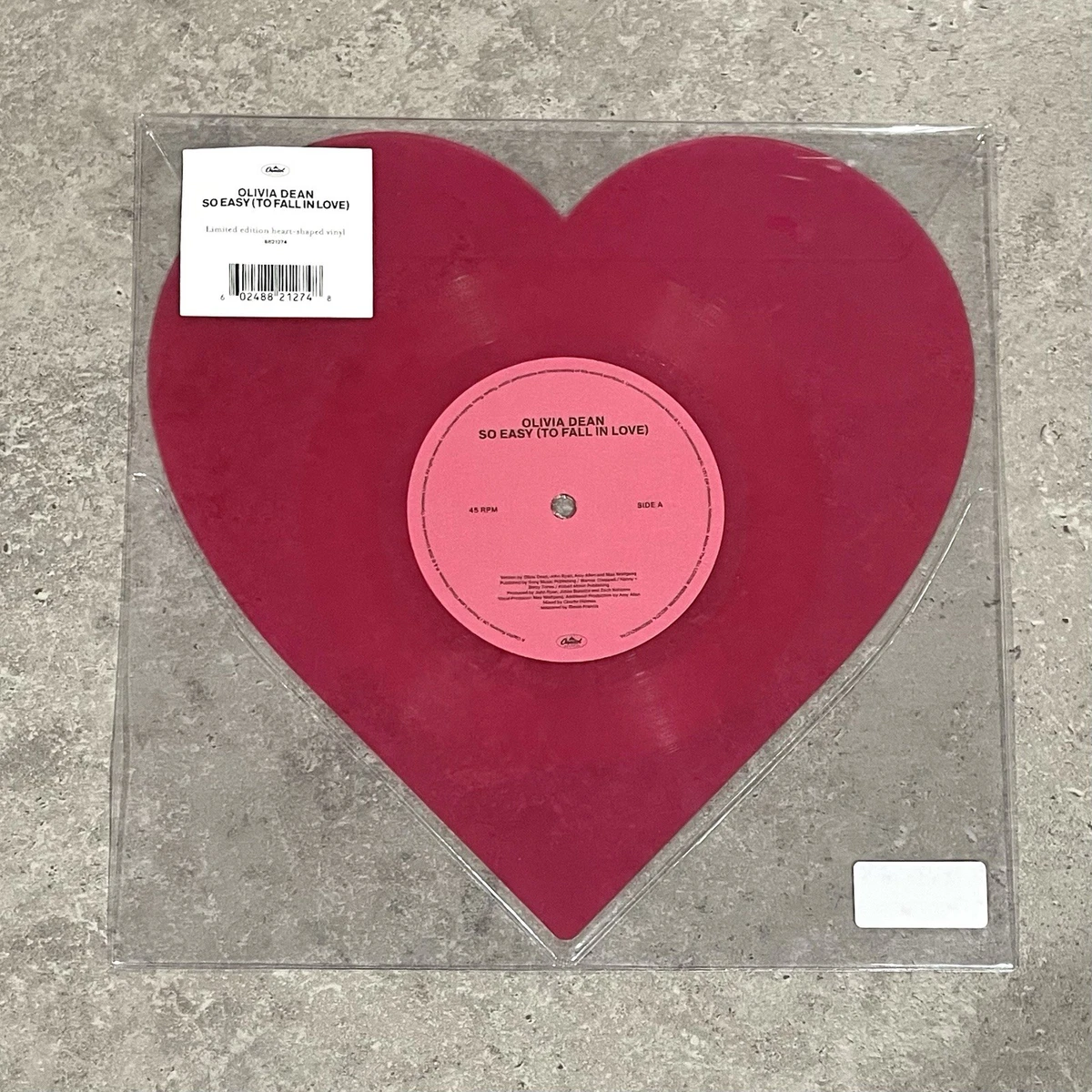 Heart Shaped Single Vinyl Records for sale | eBay