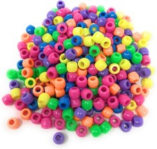 Fun Pony Beads Bulk Pack - 2 lb Variety for Creative Projects