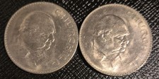 1965 CROWN UNC - Winston Churchill Crown Coin