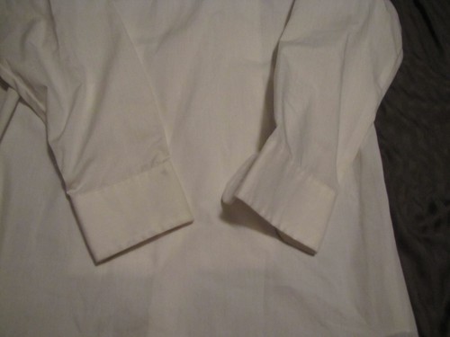VTG WANTED BY BEADS BEAUTIFUL FULL BUTTON UP SHIRT LONG SLEEVE SEQUIN WHT S USED - Picture 9 of 10