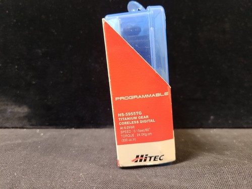 Hitec HS-5955TG Titanium Metal Gear RC Remote Control Servo HS5955TG 5955 HS5955 - Picture 4 of 5