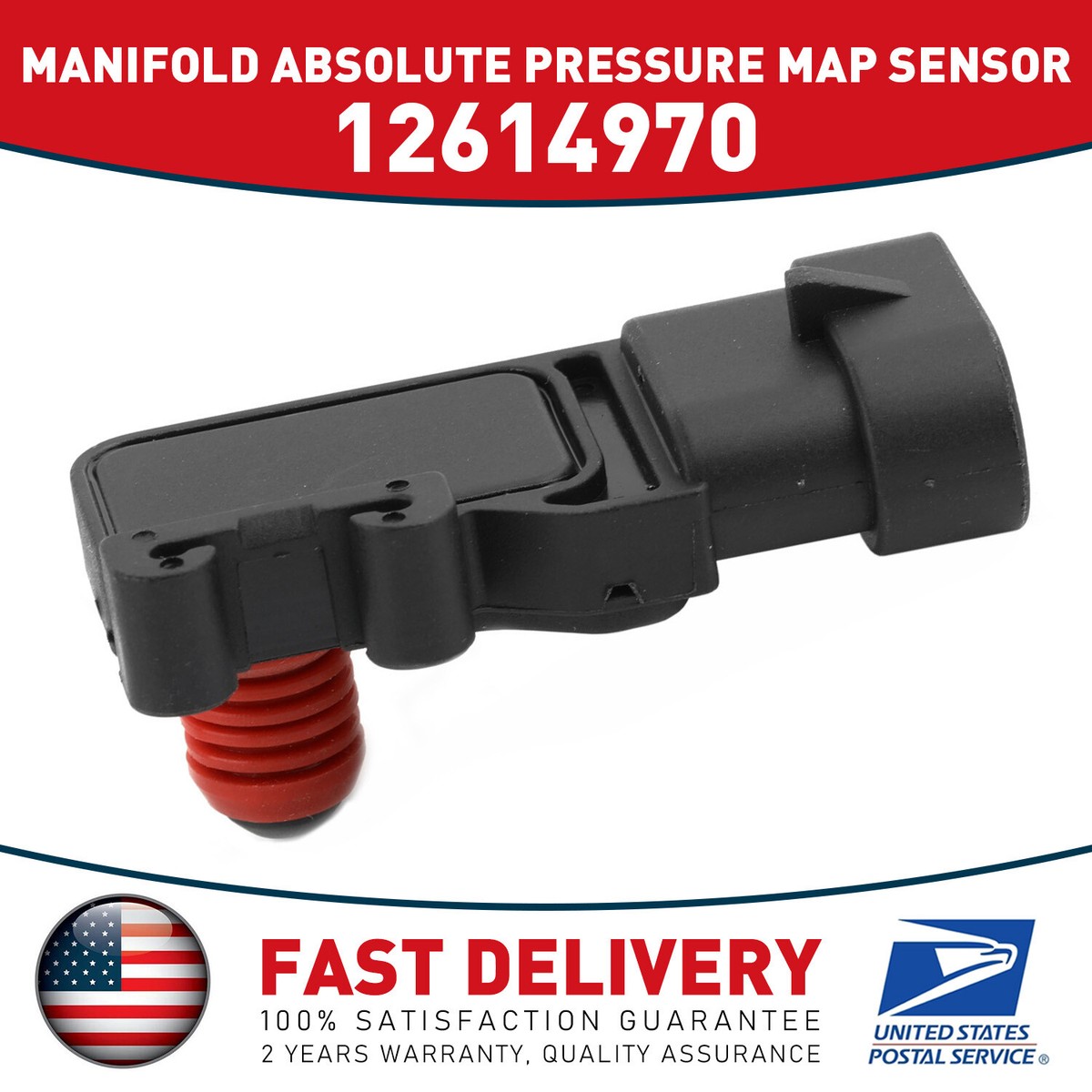 Manifold Absolute Pressure Sensor MAP For Buick Cadillac Chevrolet GMC 12591290 0261230146 93192107 8126442280 12711681 2133842 - 34