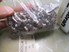 Box of 100 Switchcraft Tini Jax #41 3.55mm Mono Connectors [2*E-12.75]