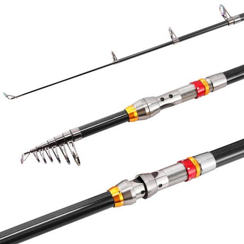 USA Telescopic Fishing Rod Super Light Retractable Fishing Poles for Saltwater - Picture 7 of 31