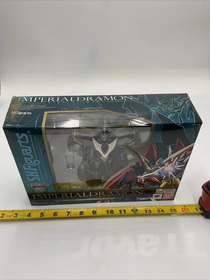 Bandai SH Figuarts Imperialdramon Fighter Mode Digimon!! - Imagem 3 de 4