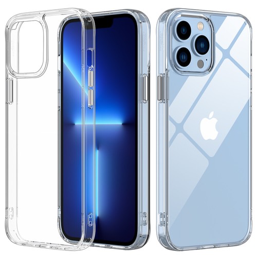 Für iPhone 14 Pro Max 14 Pro Clear Case Hülle/Objektivschutz/Full Hartglas - Bild 16 von 28