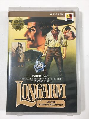 Longarm : The Wyoming Wildwomen by Tabor Evans (2000, Audio Cassette)