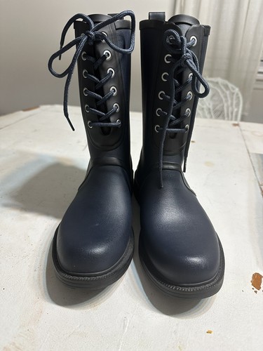 rag & bone women Water Boots Size 6, Blue - Picture 7 of 9