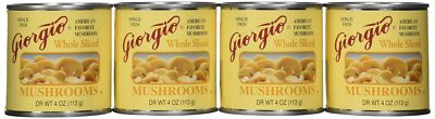12 Pack 4 Ounce Non GMO Mushrooms Rich in Potassium Flavor and Satisfaction