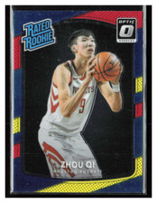 2017 Donruss Optic #151 Zhou Qi Tri Color Rated Rookie