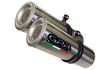 GPR Exhaust Yamaha R1 2009-2014 Pair Homolog Slip-On M3 Inox