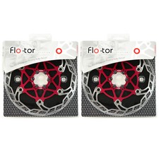 ASHIMA Flo-Tor ARF-3 Disc Flotor Rotor 6-Bolt , 203mm, Red