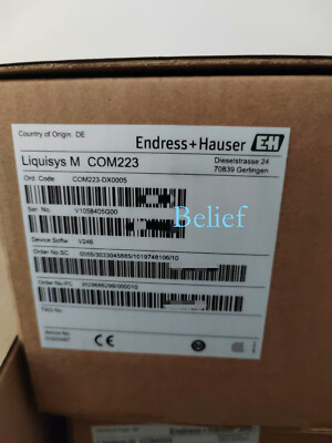1pc E+H COM223-DX0005 brand new Dissolved Oxygen Analyser Transmitter