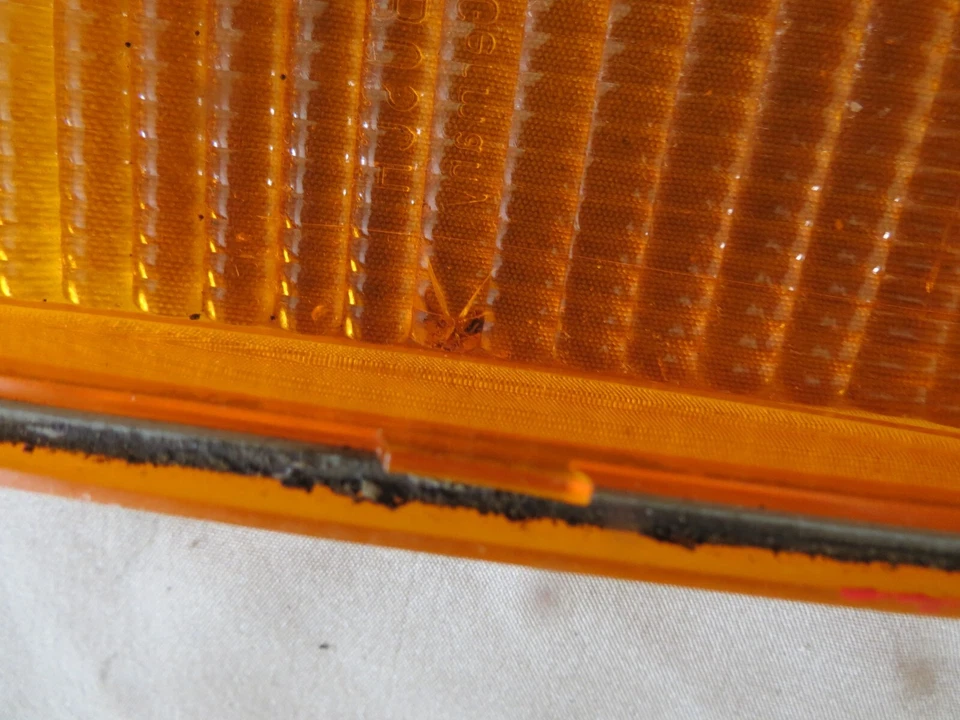 ✅ 74-89 Porsche 911 912 930 Carrera FRONT Turn Signal COVER Left or Right OEM Foto 4 de 4