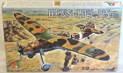 Italaerei 109 Henschel HS 126 1/72 OB PS 'Forest Creek Gems'