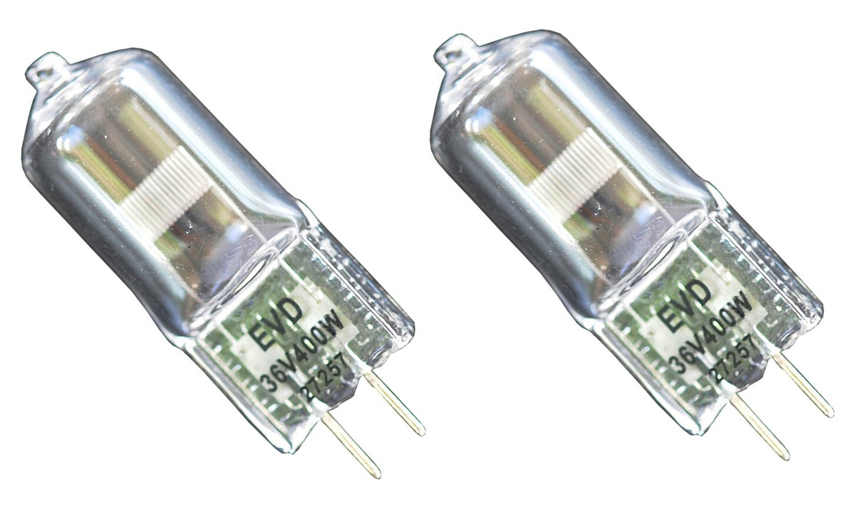 2pcs Replacement Bulb for Orbitec EVD ECO 36V 400W GY6.35