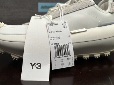 S Size 8 - Adidas Y-3 Makura Off White Orbit Grey for sale online | eBay