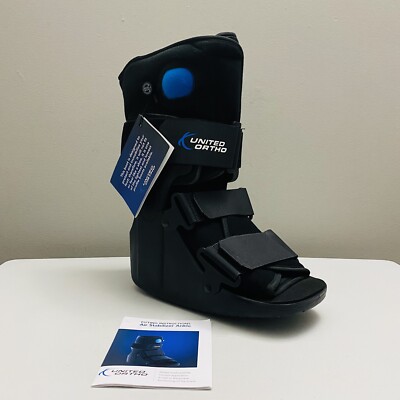 United Ortho Air Stabilizer Ankle Fracture Boot Size Small - Fits Left or Right