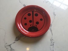 fiesta ladybug appetizer plate-FTTCO exclusive