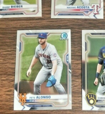 PETE ALONSO 2021 BOWMAN CHROME CARD #41 NEW YORK METS | eBay