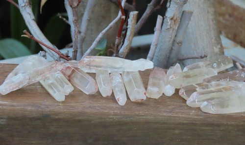3 Pieces Medium Polished Citrine Crystal Points or Pieces ~ 45 - 55mm Length - Picture 9 of 9