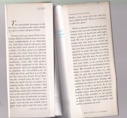 THE FANTASTIC LODGE. The Autobiography Of A Girl Drug Addict. 1961 First Edition - Picture 4 of 5